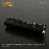 Wiederaufladbare LED Taschenlampe VIDEX VLF-A406 4000Lm 6500K Portable Flashlight