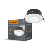 Einbaustrahler VIDEX GU10 Lampe VL-SPF10R-W Einbauspot