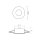 Einbaustrahler VIDEX GU10 Lampe VL-SPF10R-W Einbauspot