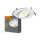 Einbaustrahler VIDEX GU10 Lampe VL-SPF08R-W Einbauspot
