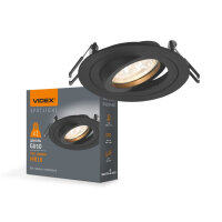 Einbaustrahler VIDEX GU10 Lampe VL-SPF08R-B Einbauspot