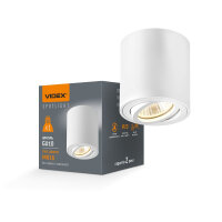 Deckenstrahler VIDEX GU10 Lampe VL-SPF12A-W Aufbauleuchte...