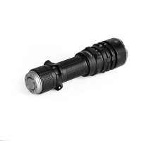 Wiederaufladbare LED Taschenlampe VIDEX VLF-AT265 2000Lm 6500K mit Glaslichtfilter in Rot und Grün