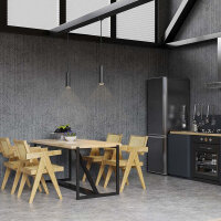 Pendelstrahler VIDEX für GU10 TATUM Schwarz Pendant spotlight luminaire