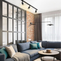 Spot-Schienenleuchte VIDEX für GU10 SKOT Schwarz Spot track luminaire