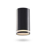 Deckenstrahler VIDEX GU10 Lampe CARMELO Schwarz Aufbauleuchte Spot Ceiling spotlight luminaire