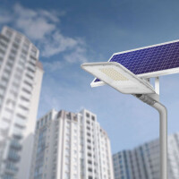 LED Solar Straßenleuchte VIDEX 100W 2500Lm-5000K Solar Street light
