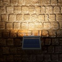 LED Solarwandleuchte mit Bewegungssensor VIDEX VL-WLSO-025-S