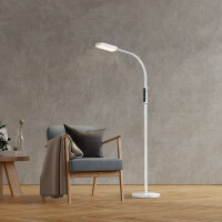 LED dimmbare Stehleuchte VIDEX TOKYO Weiß Dimmable Floor Lamp Stehlampe