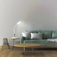 LED dimmbare Stehleuchte VIDEX TOKYO Weiß Dimmable Floor Lamp Stehlampe