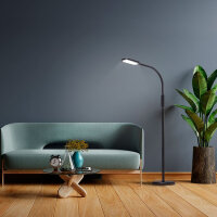 LED dimmbare Stehleuchte VIDEX TOKYO Schwarz Dimmable Floor Lamp Stehlampe