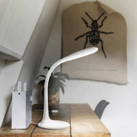 LED dimmbare Schreibtischlampe VIDEX Desk Lamp Weiß Dimmable Desk Lamp