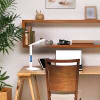 LED dimmbare Schreibtischlampe VIDEX 5W TF05W Desk Lamp Rio Weiß