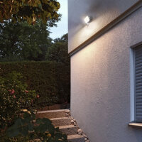 LED Flutlicht mit Bewegungsmelder VIDEX PIR 10W 900Lm 5000K Weiß IP65 Fluter