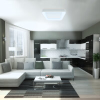 LED-Deckenleuchte VIDEX EDGE SC-72W Weiß Kronleuchter