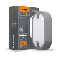 LED Wand- und Deckenleuchte VIDEX 15W 5000K IP65...