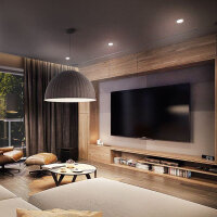 LED Rahmenlose Einbaustrahler VIDEX Downlight DLFR 9W 4000K Frameless Downlight Fixture