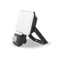 LED Flutlicht mit Bewegungsmelder VIDEX F3 PIR 20W 5000K Schwarz Außen Strahler Scheinwerfer