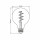 LED Glühlampe VIDEX E27 G95 4W 1800K FIL DIMMBAR SPIRAL GRAPHITE