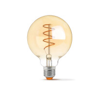 LED Glühlampe VIDEX E27 G95 4W 2200K FIL DIMMBAR...
