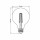 LED Glühlampe VIDEX E27 G95 7W 2200K FIL DIMMBAR AMBER