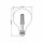 LED Glühlampe VIDEX E27 G95 7W 4000K FIL DIMMBAR