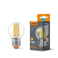 LED Glühlampe VIDEX E27 G45 6W 4000K FIL