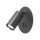 Wandstrahler Wandleuchte mit Schalter VIDEX GU10 VL-SPF24E-B Schwarz mit Hintergrundbeleuchtung Wall-mounted lamp with backlight