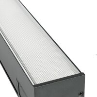 LED-Linienleuchte VIDEX 24W 0.6М 5000K 2400Lm Schwarz Linearlampe