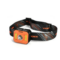 Wiederaufladbare LED-Stirnlampe VIDEX VLF-H085-OR 400Lm...