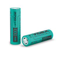 Wiederaufladbarer Akku Videx Li-Ion 21700 4000mAh 3,7V