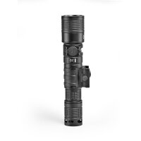 Taktische wiederauladbare LED Taschenlampe VIDEX VLF-AT366 1000Lm 5000K Jagd Lampe mit Picatinny Schiene