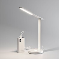 LED Wiederaufladbare dimmbare Schreibtischlampe VIDEX 5W VL-TF16W Weiß