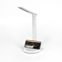 LED Wiederaufladbare dimmbare Schreibtischlampe VIDEX 5W VL-TF16W Weiß