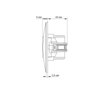 Steckdose USB-A + USB-C PD20W weiß VIDEX BINERA