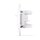 Netzwerk-Anschlussdose Datendose 1-fach RJ45 8/8 KAT.6A weiß VIDEX BINERA (Set 1x Datendose + 1x Rahmen 1fach)