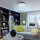 LED-Deckenleuchte VIDEX EDGE-RC 72W Schwarz Kronleuchter