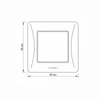 Lichtschalter Ein-/Ausschalter weiß VIDEX BINERA