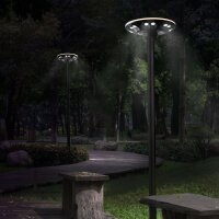 LED Solarparkleuchte mit Bewegungssensor und...