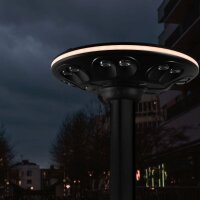 LED Solarparkleuchte mit Bewegungssensor und Fernbedienung VIDEX VL-GLSO-1254-S