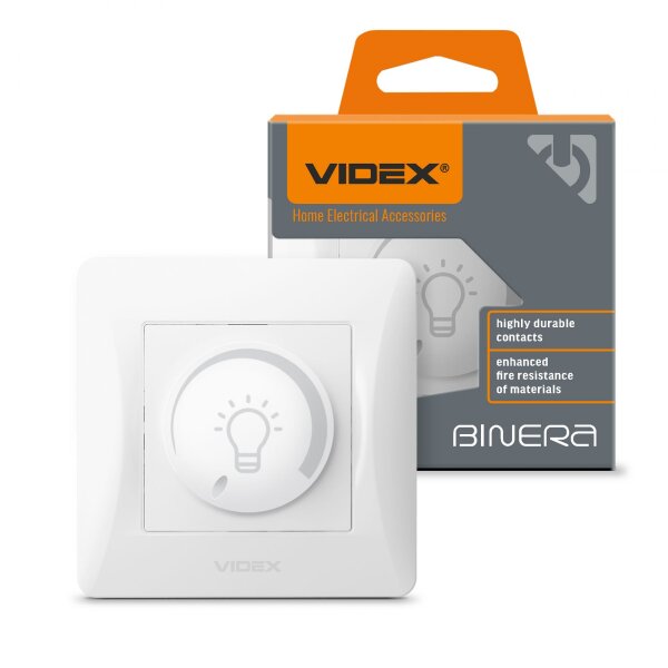 LED Dimmer 200W weiß VIDEX BINERA