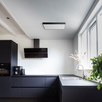 LED-Panel Aufputz Montageset VIDEX PANEL SURFACE MOUNTED FRAME 6060 Schwarz