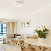 LED-Deckenleuchte VIDEX EDGE-RC 72W Weiß Kronleuchter