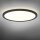 LED-Deckenleuchte mit Hintergrundbeleuchtung VIDEX DL5R 22W 3000K-4000K-5000K 220V Schwarz