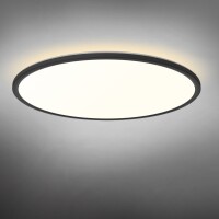 LED-Deckenleuchte mit Hintergrundbeleuchtung VIDEX DL5R 44W 3000K-4000K-5000K 220V Schwarz