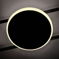 Deckenstrahler VIDEX für 4xGX53 Lampe VL-SPF21B-BB Schwarz mit dekorativer Beleuchtung Kronleuchter