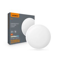 LED Notleuchte Wand- Deckenleuchte VIDEX VL-CLR-EM300-2...