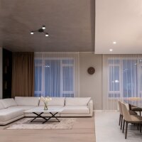 Deckenstrahler VIDEX für 3xGX53 Lampe VL-SPF20B-B Schwarz Kronleuchter