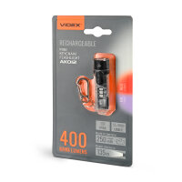 Wiederaufladbare Mini LED Taschenlampe VIDEX VLF-AK012...