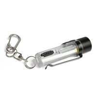 Wiederaufladbare Mini LED Taschenlampe VIDEX VLF-AK012 400Lm 5000K mit UV Rotlicht Schlüsselanhänger